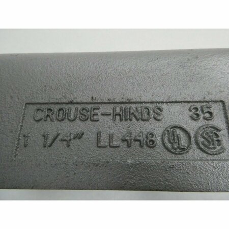 Crouse Hinds BOX OF 2 LL 1-1/4IN CONDUIT OUTLET BODIES AND BOX, 2PK LL448